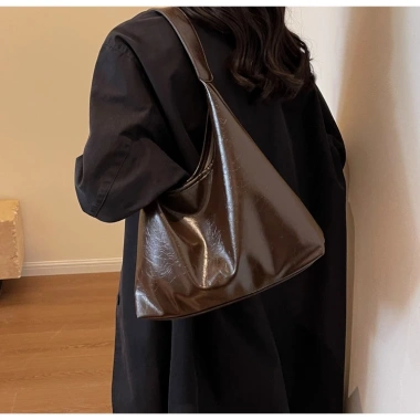 Túi Tote Da Trơn Nữ - Quai Đeo Bản To, Phù Hợp Đi Học & Công Sở, Giá 75.000 5