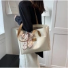 Túi tote da xách nữ thời trang công sở, đi học, đi chơi và kèm khăn chỉ 75.000₫ 4