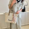 Túi Tote đan cói họa tiết Summer trẻ trung - túi biển Hàn Quốc siêu xinh, giảm còn 119k 3