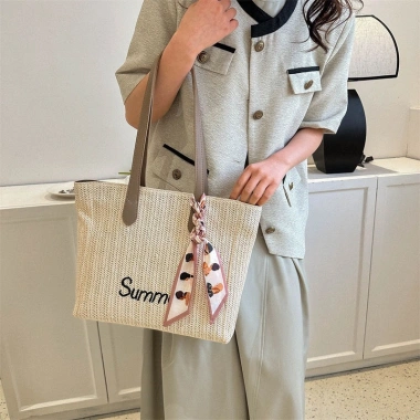 Túi Tote đan cói họa tiết Summer trẻ trung - túi biển Hàn Quốc siêu xinh, giảm còn 119k 3 Túi Tote đan cói họa tiết Summer trẻ trung - túi biển Hàn Quốc siêu xinh, giảm còn 119k 3
