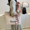 Túi Tote đan cói họa tiết Summer trẻ trung - túi biển Hàn Quốc siêu xinh, giảm còn 119k 7