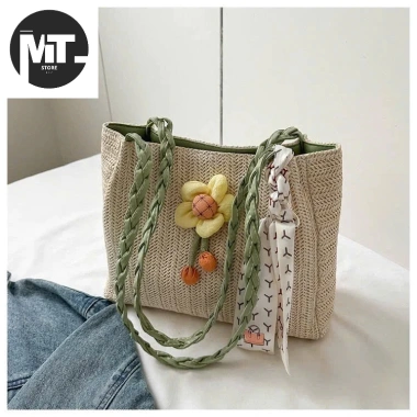 Túi Tote Đeo Vai Cối Đan Thủ Công Túi Du Lịch Mẫu Mới Giá 78.299 VND 3