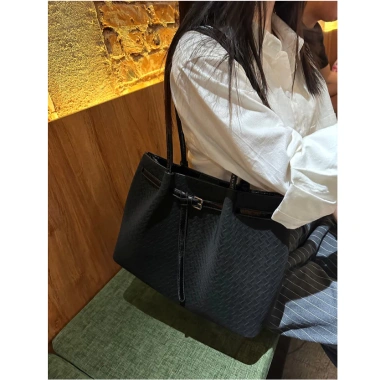 Túi Tote dung tích lớn đựng laptop, thời trang cao cấp, đeo vai nữ - Giá 214.000₫