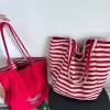 Túi Tote Hai Mặt Muối Biển Xanh Vải Sọc Cao Cấp Dành Cho Nữ Giá Ưu Đãi 108.000₫ 2