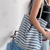 Túi Tote Hai Mặt Muối Biển Xanh Vải Sọc Cao Cấp Dành Cho Nữ Giá Ưu Đãi 108.000₫ 4