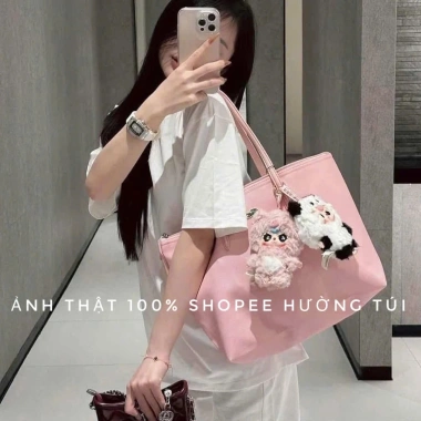 Túi Tote LC size lớn - Đựng đồ thoải mái, chất liệu bền, giảm giá 169k (giá gốc 218k)