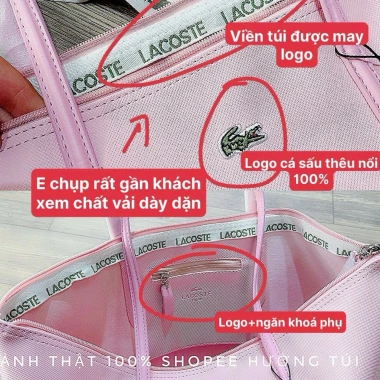 Túi Tote LC size lớn - Đựng đồ thoải mái, chất liệu bền, giảm giá 169k (giá gốc 218k)
