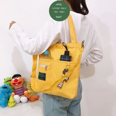 Túi tote Living thời trang đi học đi chơi giá chỉ 34.5k giảm mạnh thiết kế đa năng