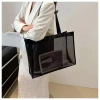 Túi Tote Lưới Gói In Chữ Vàng – Tas Kosmetik Mua Sắm Rửa Đồ Du Lịch Giá 54,713₫ 3