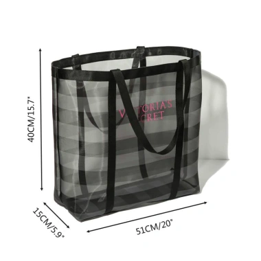 Túi tote lưới Victoria Secret cỡ lớn - Đựng đồ đi biển, giá chỉ 99.000₫ 3 Túi tote lưới Victoria Secret cỡ lớn - Đựng đồ đi biển, giá chỉ 99.000₫ 3