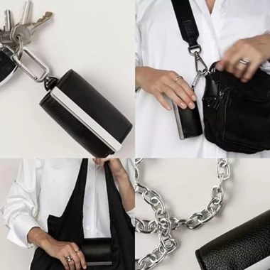Túi Tote móc khóa AHYS Mini, vòng chìa khóa tái dùng, môi trường – 225.500₫ 6