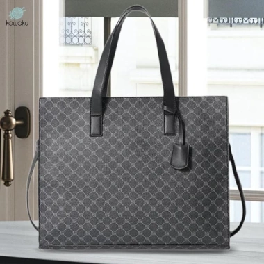 Túi Tote nam da PU, túi đeo vai thanh lịch giảm 19% ngày lễ mua sắm 392,040₫