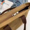 Túi Tote Nữ Canvas Trơn - Túi Mua Sắm, Đựng Đồ Ăn Trưa Dung Tích Lớn, Tái Sử Dụng, Giá 68.200đ 3