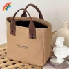 Túi Tote Nữ Canvas Trơn - Túi Mua Sắm, Đựng Đồ Ăn Trưa Dung Tích Lớn, Tái Sử Dụng, Giá 68.200đ 9