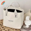 Túi Tote Nữ Canvas Trơn - Túi Mua Sắm, Đựng Đồ Ăn Trưa Dung Tích Lớn, Tái Sử Dụng, Giá 68.200đ 10
