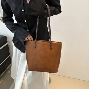 Túi Tote nữ công sở sang trọng da PU cao cấp chống nước phong cách Hàn Quốc 165k 2
