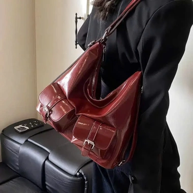 Túi Tote Nữ Da PU Cao Cấp 2 trong 1 - Đeo Chéo / Balo Vintage, Đi Làm, Đi Chơi TXN076 5