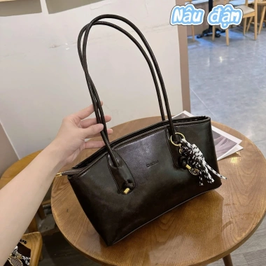 Túi Tote Nữ Da PU Cao Cấp Size To – Thanh Lịch, Trẻ Trung, Tặng Charm 115.500₫