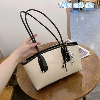 Túi Tote Nữ Da PU Cao Cấp Size To – Thanh Lịch, Trẻ Trung, Tặng Charm 115.500₫