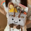 Túi Tote Nữ Dễ Thương Dung Tích Lớn Thu Đông Dây Đeo Vai Tháo Rời Giá 325.080 VND 8