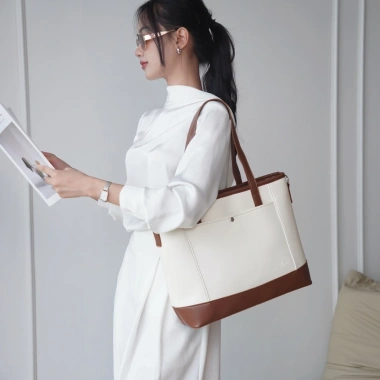 Túi tote nữ GILAN Coco Bag da size lớn, đựng Laptop A4, đi làm, đi học 389k 5