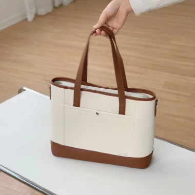 Túi tote nữ GILAN Coco Bag da size lớn, đựng Laptop A4, đi làm, đi học 389k 6