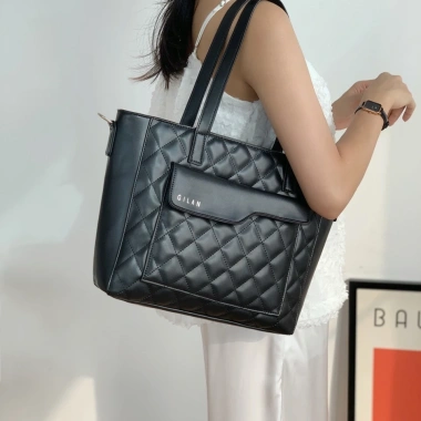 Túi tote nữ GILAN Dani Bag da lớn, đựng Laptop và tài liệu A4, giảm còn 390.000
