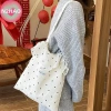 Túi Tote Nữ N2HAO Chấm Bi Dung Lượng Lớn - Kỳ Nghỉ, Xếp Ly, Túi Mua Sắm Đa Năng 6