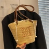 Túi Tote Nữ Retro Đa Năng Dung Tích Lớn Ống Hút Dệt Đeo Vai - Giá 117.720₫ 10