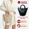 Túi Tote Nữ Size Lớn Da Mềm Trần Bông Nhẹ Vân Sần - Hàng QCCC kèm Clutch Charm