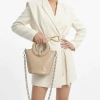 Túi Tote Nữ Size Lớn Da Mềm Trần Bông Nhẹ Vân Sần - Hàng QCCC kèm Clutch Charm 6
