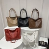 Túi Tote OLVIDO cá sấu PU màu trơn, hộp du lịch, túi đeo vai dung lượng lớn 159.840₫ 8