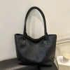 Túi Tote OLVIDO cá sấu PU màu trơn, hộp du lịch, túi đeo vai dung lượng lớn 159.840₫ 10
