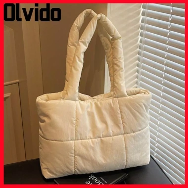Túi Tote Phồng OLVIDO Đệm Bông Đám Mây Dung Tích Lớn Đại Học 228.960 VND