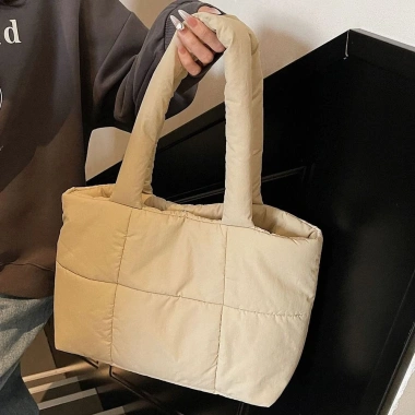 Túi Tote Phồng OLVIDO Đệm Bông Đám Mây Dung Tích Lớn Đại Học 228.960 VND