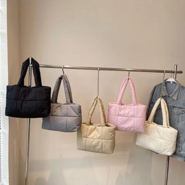 Túi Tote Phồng OLVIDO Đệm Bông Đám Mây Dung Tích Lớn Đại Học 228.960 VND