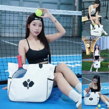 Túi Tote Pickleball Nam Nữ Du Lịch Vải Canvas Dễ Vệ Sinh - Giá ưu đãi 179k 2