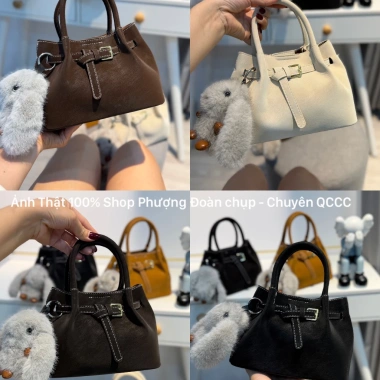 Túi Tote QC Loại 1 T63 kẹp nách xách tay quai dài 21-24-36cm móc siêu xinh giá ưu đãi 252.000đ