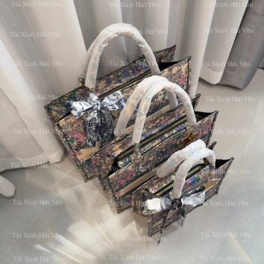 Túi Tote Thổ Cẩm Nhiều Màu 3 Size Siêu Hot - Thời Trang Đi Làm Đi Chơi 99.000