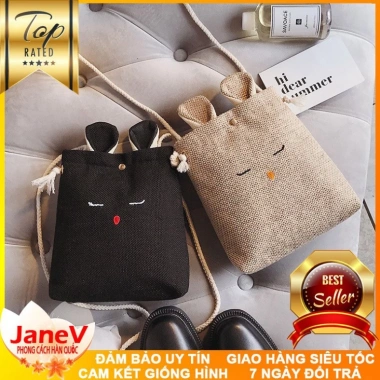 Túi Tote Thỏ Ulzzang Dễ Thương - Free ship, Giá ưu đãi 385.000 VNĐ