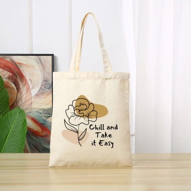 Túi tote vải bố canvas cotton Hàn Quốc - Đeo vai, đựng A4, phù hợp học & chơi, chỉ 49.000đ