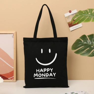 Túi tote vải bố canvas cotton Hàn Quốc - Đeo vai, đựng A4, phù hợp học & chơi, chỉ 49.000đ 10 Túi tote vải bố canvas cotton Hàn Quốc - Đeo vai, đựng A4, phù hợp học & chơi, chỉ 49.000đ 10