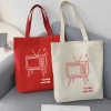Túi tote vải bố canvas cotton thời trang, đựng A4, thích hợp đi học đi chơi - Giá chỉ 75.000đ