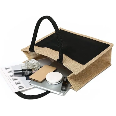 Túi Tote vải lanh in chữ vàng nổi bật, nhẹ gọn đi biển và mua sắm - Chỉ 70.200₫