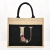 Túi Tote vải lanh in chữ vàng nổi bật, nhẹ gọn đi biển và mua sắm - Chỉ 70.200₫ 8