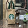 Túi Tote vải Starbucks cho chai nước và cốc - Giá chỉ 73,601₫ 3