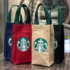 Túi Tote vải Starbucks cho chai nước và cốc - Giá chỉ 73,601₫ 5