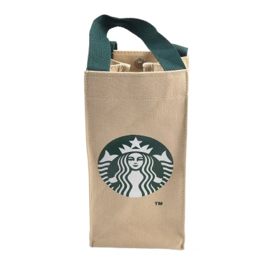 Túi Tote vải Starbucks cho chai nước và cốc - Giá chỉ 73,601₫ 10
