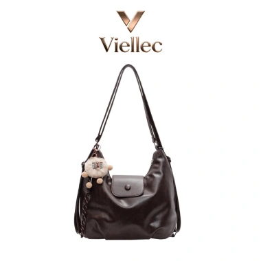 Túi Tote Viellec Retro Hàn Quốc – Đeo Vai, Dung Lượng Lớn, Ba Lô Đi Lại 478.871₫
