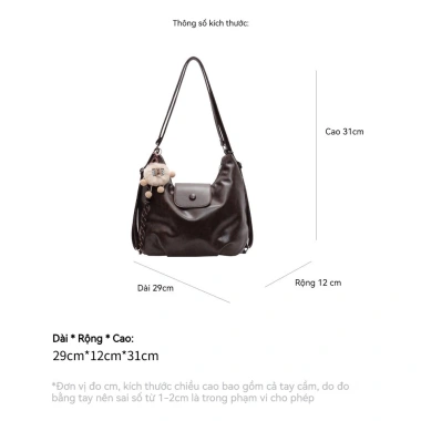 Túi Tote Viellec Retro Hàn Quốc – Đeo Vai, Dung Lượng Lớn, Ba Lô Đi Lại 478.871₫ 9